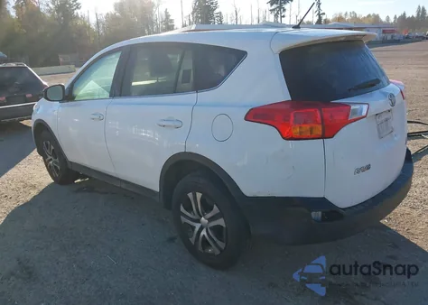 2015 Toyota Rav4 Le z USA, uszkodzony, nr VIN 2T3BFREV9FW313357